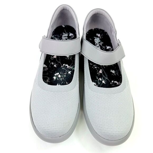 Alegria PG Lite OLIVIA Gray Dream Fit Textile Mary Jane Support Shoes - Picture 7 of 16